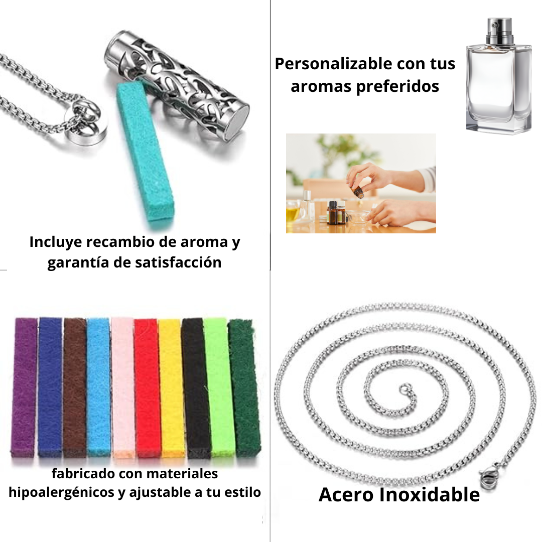 Collar Difusor de Aromas - Aura